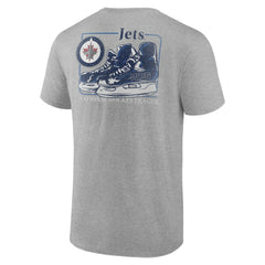 Winnipeg Jets Glory Skates T-Shirt - Heather Gray - NHL