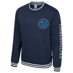 Minnesota Timberwolves Stadium Essentials Unisex Half-Time 2 Pullover Sweatshirt Navy - NBA