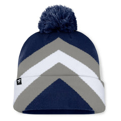 Dallas Cowboys Women's Cornerback Cuffed Knit Hat with Pom Navy | Fanatics