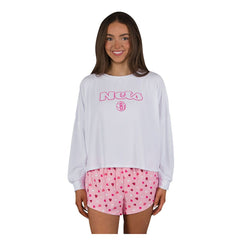 Brooklyn Nets Concepts Sport Women's Lyric Long Sleeve Top & Shorts Set - NBA