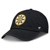 Boston Bruins Fanatics Primary Logo Adjustable Hat - Black - NHL