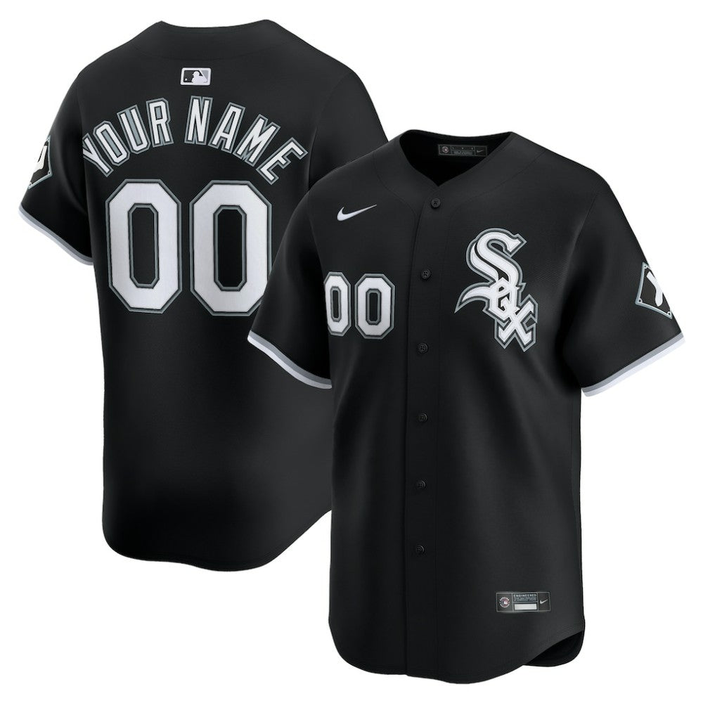Chicago White Sox Nike Alternate Limited Custom Jersey - MLB
