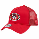 San Francisco 49ers New Era Preschool Main A-Frame 9FORTY Adjustable Hat Scarlet | NFL