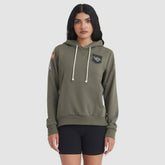 Jacksonville Jaguars Women's 2025 Salute to Service Sideline Standard Issue Dri-FIT Hoodie Olive | Nike for Sale