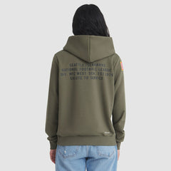 Seattle Seahawks Women's 2025 Salute to Service Sideline Standard Issue Dri-FIT Hoodie Olive | Nike for Sale