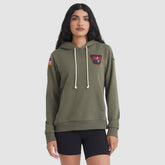 Tampa Bay Buccaneers Women's 2025 Salute to Service Sideline Standard Issue Dri-FIT Hoodie Olive | Nike for Sale