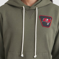 Tampa Bay Buccaneers Women's 2025 Salute to Service Sideline Standard Issue Dri-FIT Hoodie Olive | Nike for Sale