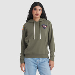 New York Giants Women's 2025 Salute to Service Sideline Standard Issue Dri-FIT Hoodie Olive | Nike for Sale