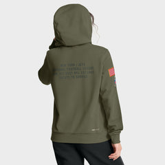 New York Jets Women's 2025 Salute to Service Sideline Standard Issue Dri-FIT Hoodie Olive | Nike for Sale