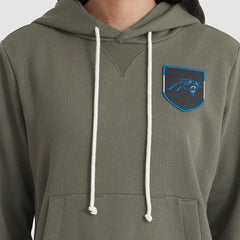 Carolina Panthers Women's 2025 Salute to Service Sideline Standard Issue Dri-FIT Hoodie Olive | Nike for Sale