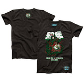 Boston Celtics NBALab x Hyperfly Unisex Year of the Snake Lunar New Year Collection T-Shirt Heather Black - NBA