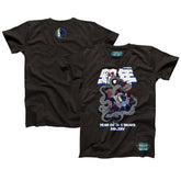 Dallas Mavericks NBALab x Hyperfly Unisex Year of the Snake Lunar New Year Collection T-Shirt Heather Black - NBA