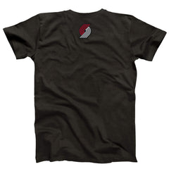 Portland Trail Blazers NBALab x Hyperfly Unisex Year of the Snake Lunar New Year Collection T-Shirt Heather Black - NBA