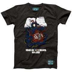 San Antonio Spurs NBALab x Hyperfly Unisex Year of the Snake Lunar New Year Collection T-Shirt Heather Black - NBA