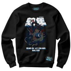 Minnesota Timberwolves NBALab x Hyperfly Unisex Year of the Snake Lunar New Year Collection Sweatshirt Black - NBA