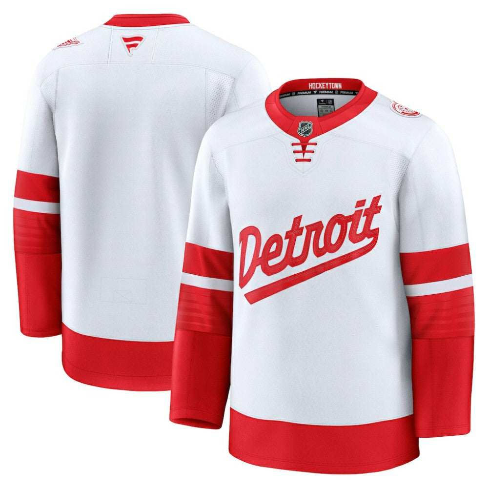 Detroit Red Wings Fanatics 2025 NHL Stadium Series Premium Jersey - White - NHL