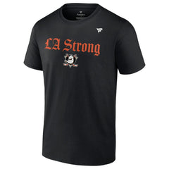 Anaheim Ducks Fanatics Unisex LA Strong T-Shirt - Black - NHL