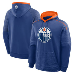 Edmonton Oilers Fanatics Goaltender Defender Pullover Hoodie - Royal - NHL