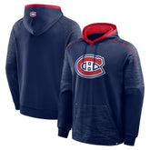 Montreal Canadiens Fanatics Goaltender Defender Pullover Hoodie - Navy - NHL