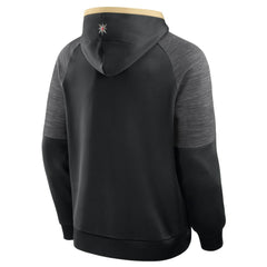 Vegas Golden Knights Fanatics Goaltender Defender Pullover Hoodie - Black - NHL