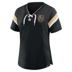 Vegas Golden Knights Fanatics Women's Offside Athena T-Shirt - Black - NHL