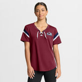 Colorado Avalanche Fanatics Women's Offside Athena T-Shirt - Burgundy - NHL