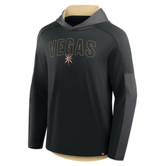 Vegas Golden Knights Fanatics Penalty Shot Long Sleeve Hoodie T-Shirt - Black - NHL