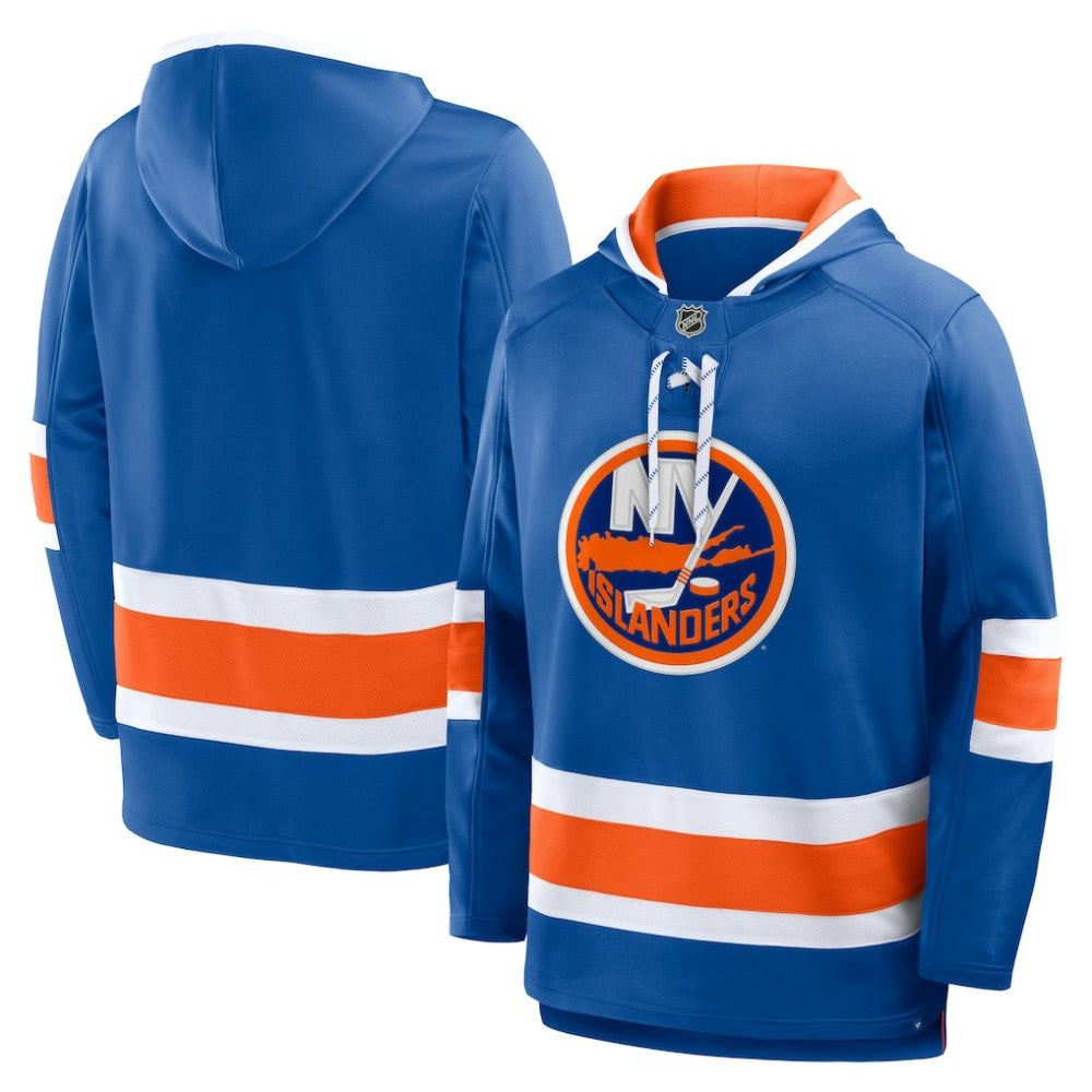 New York Islanders Fanatics Prime Time Fleece Hoodie - Royal - NHL