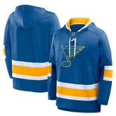 St. Louis Blues Fanatics Prime Time Fleece Hoodie - Blue - NHL