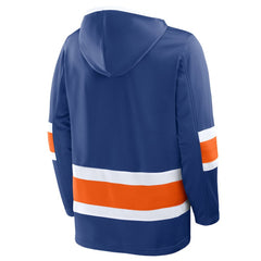 Edmonton Oilers Fanatics Prime Time Fleece Hoodie - Royal - NHL
