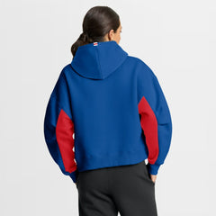 New York Rangers Fanatics Women's Back Check Boxy Hoodie - Blue - NHL