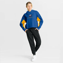Buffalo Sabres Fanatics Women's Back Check Boxy Hoodie - Royal - NHL