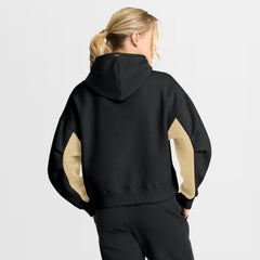 Vegas Golden Knights Fanatics Women's Back Check Boxy Hoodie - Black - NHL