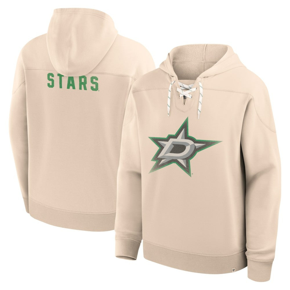 Dallas Stars Fanatics Vintage Hoodie - Cream - NHL
