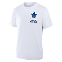 Toronto Maple Leafs Fanatics Crash The Net Legacy T-Shirt - White - NHL