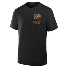 Philadelphia Flyers Fanatics Crash The Net Legacy T-Shirt - Black - NHL