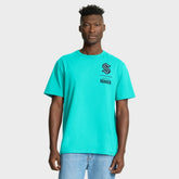 Seattle Kraken Fanatics Crash The Net Legacy T-Shirt - Light Blue - NHL
