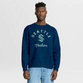 Seattle Kraken Fanatics Stickler Sweatshirt - Deep Sea Blue - NHL