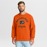 Philadelphia Flyers Fanatics Stickler Sweatshirt - Orange - NHL