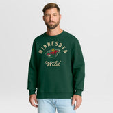Minnesota Wild Fanatics Stickler Sweatshirt - Green - NHL
