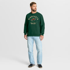 Minnesota Wild Fanatics Stickler Sweatshirt - Green - NHL