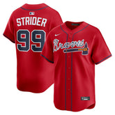 Spencer Strider Atlanta Braves Nike Alternate Limited Player Jersey - MLB