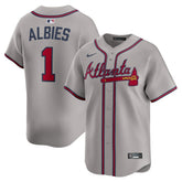 Ozzie Albies Atlanta Braves Nike Road Limited Player Jersey - MLB