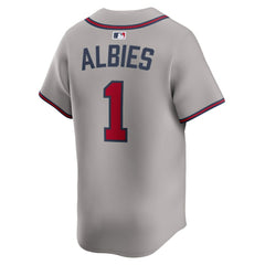 Ozzie Albies Atlanta Braves Nike Road Limited Player Jersey - MLB