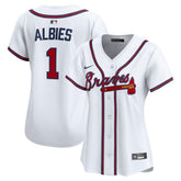 Ozzie Albies Atlanta Braves Nike Women's Home Limited Player Jersey - MLB