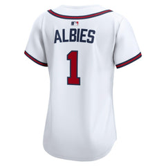 Ozzie Albies Atlanta Braves Nike Women's Home Limited Player Jersey - MLB