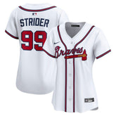 Spencer Strider Atlanta Braves Nike Women's Home Limited Player Jersey - MLB