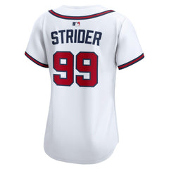 Spencer Strider Atlanta Braves Nike Women's Home Limited Player Jersey - MLB