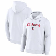 Los Angeles Angels Fanatics Unisex LA Strong Premium Fleece Pullover Hoodie - MLB