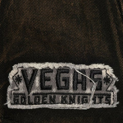 Vegas Golden Knights Mitchell & Ness Downtown Snow Wash Pro-Crown Adjustable Hat - Black - NHL